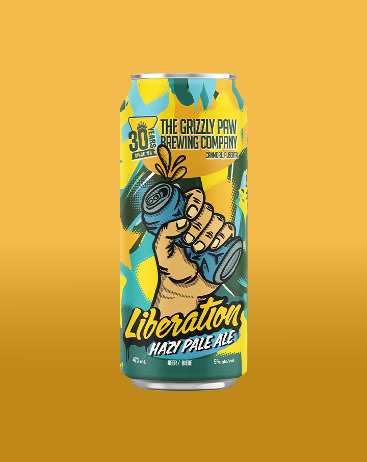 Liberation Hazy Pale Ale (4 x 473ml Cans)