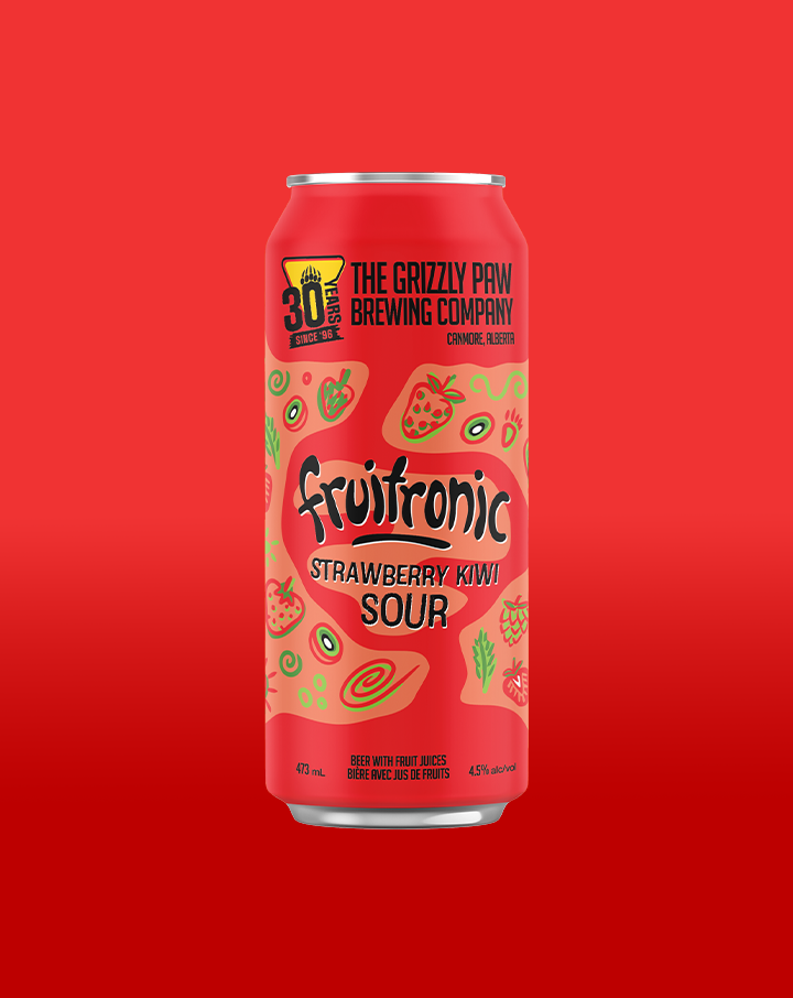 Fruitronic Kiwi Strawberry Sour (4 x 473ml Cans)