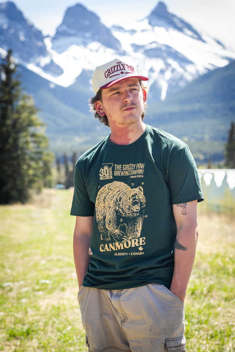 Grizzly Paw Vintage Bear Tee