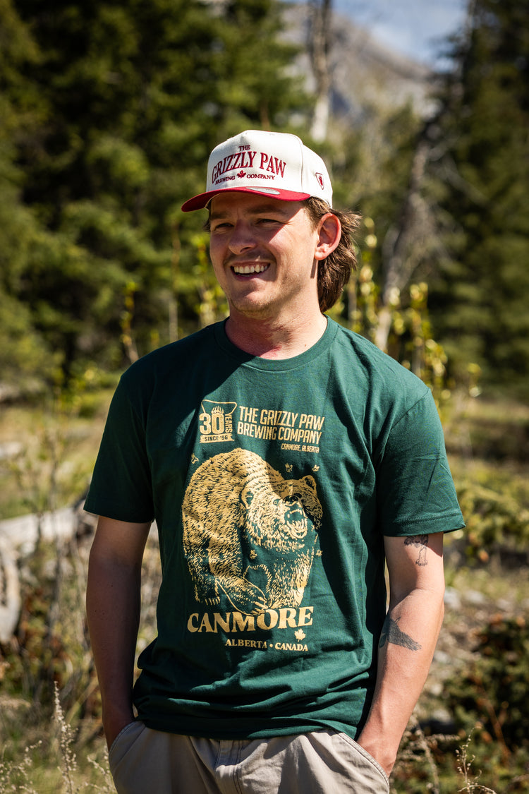 Grizzly Paw Vintage Bear Tee