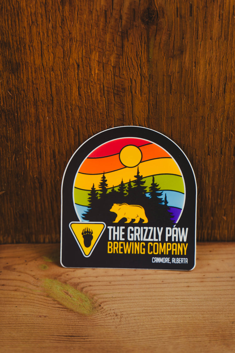 Rainbow Bear Sticker