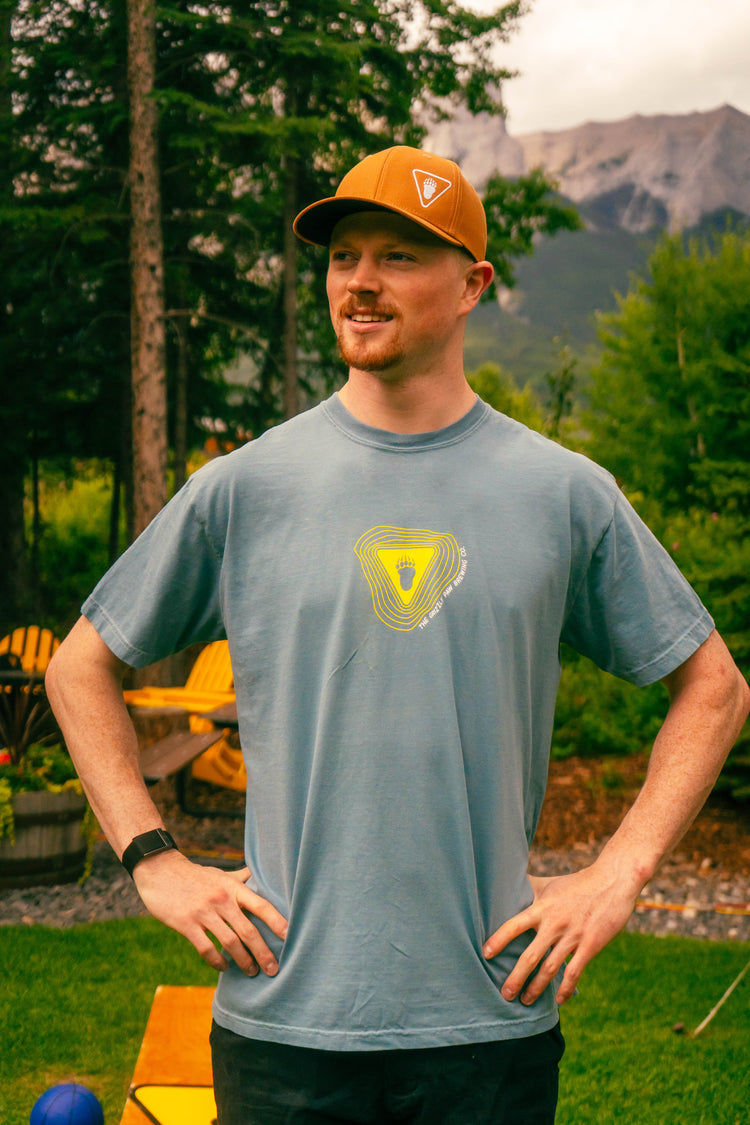 Topo-Logo Tee