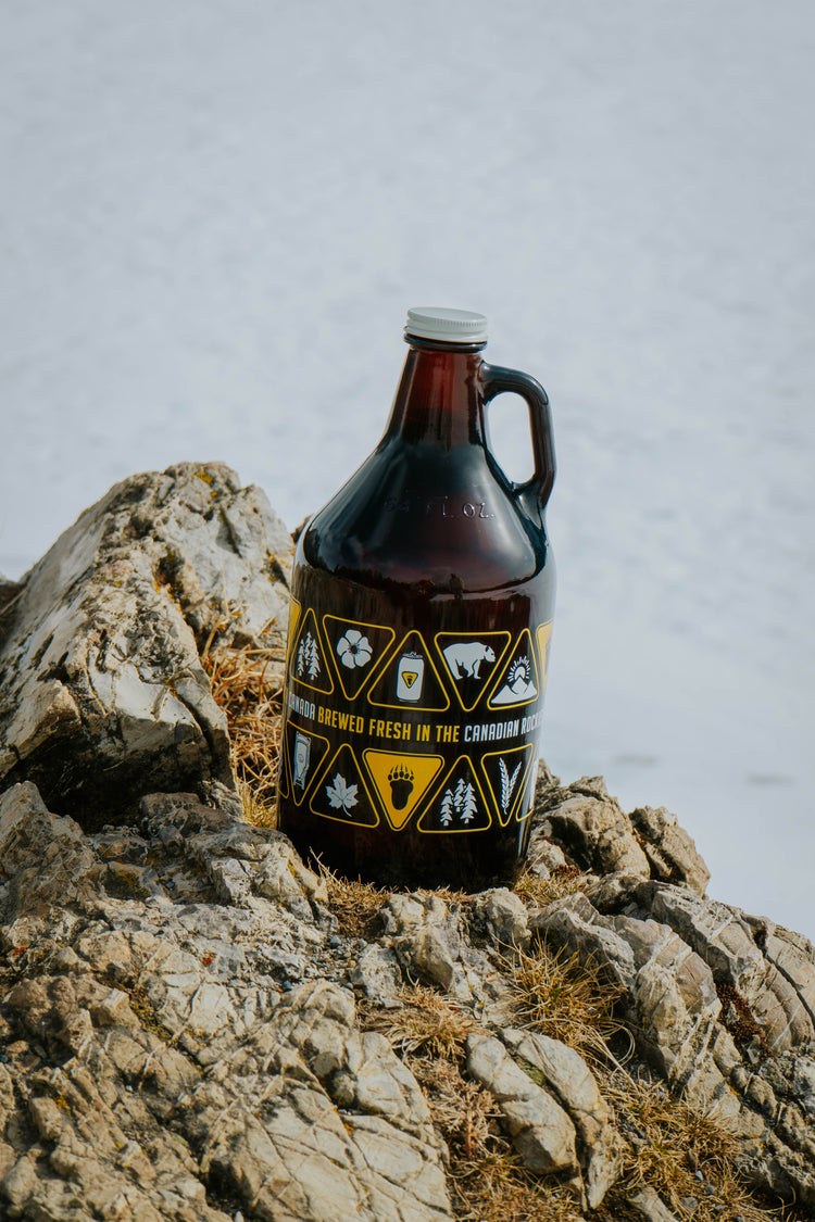 64oz Amber Growler