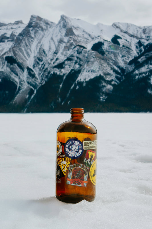 32oz Amber Growler
