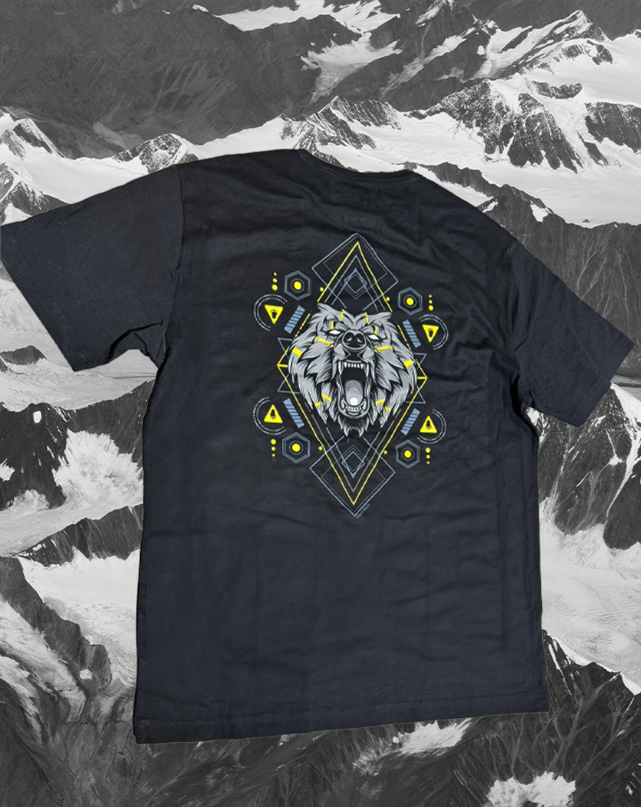 Geometric Bear T-Shirt