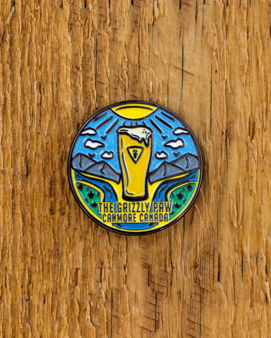 Grizzly Paw Enamel Pin