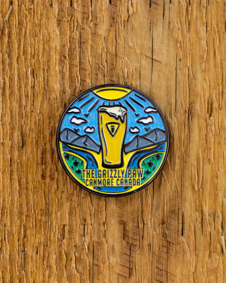 Grizzly Paw Enamel Pin
