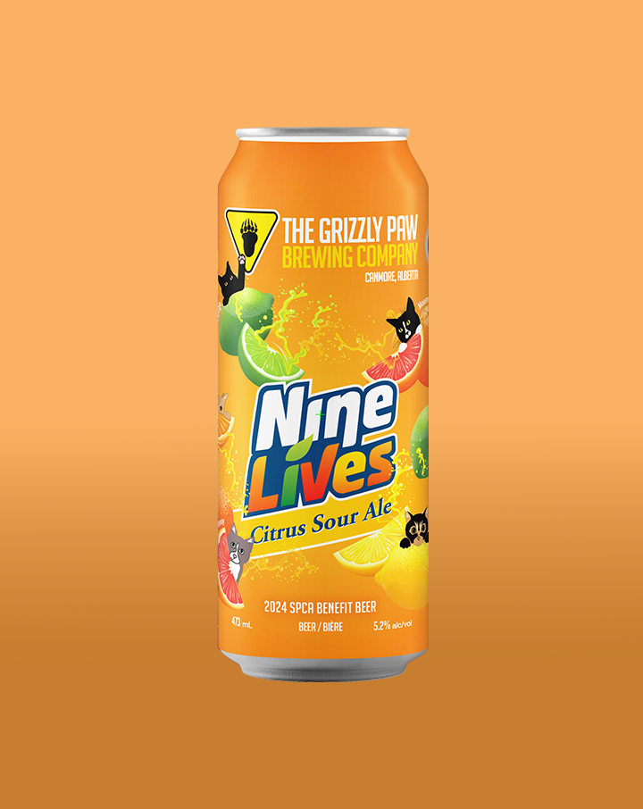 Nine Lives Citrus Sour Ale (4 x 473ml Cans)