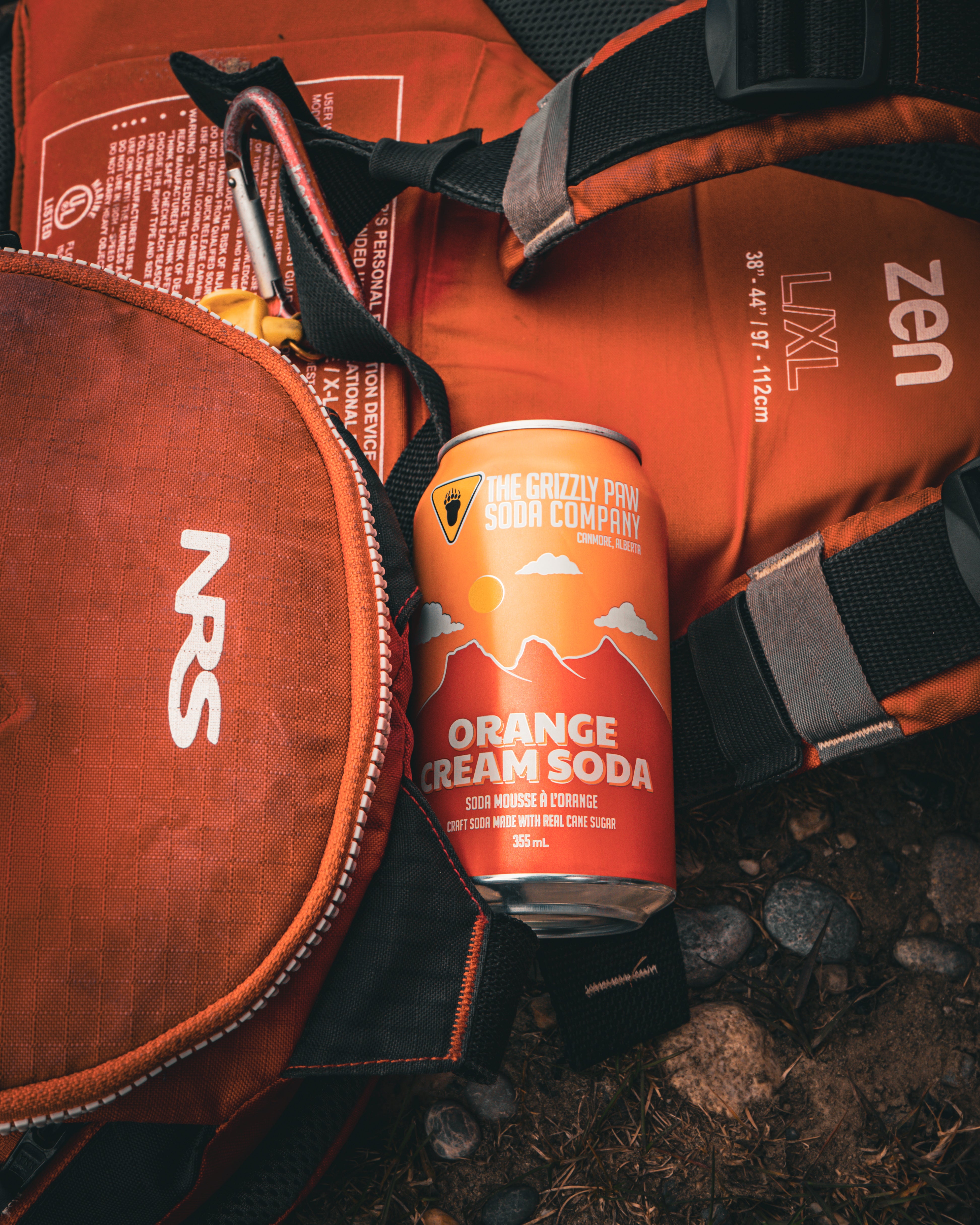 Orange Cream Soda (4 x 355ml Cans)