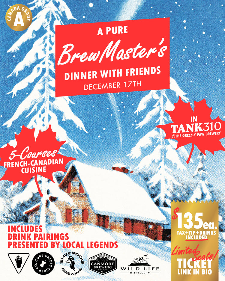 A PURE BREWMASTER'S DINNER WITH FRIENDS