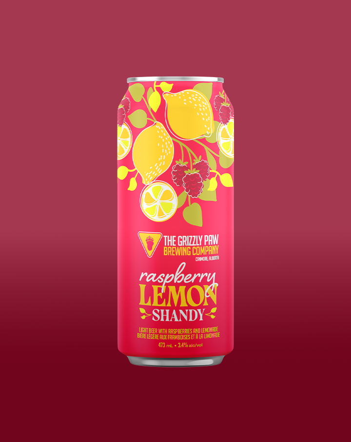 Raspberry Lemon Shandy (4 x 473ml Cans)