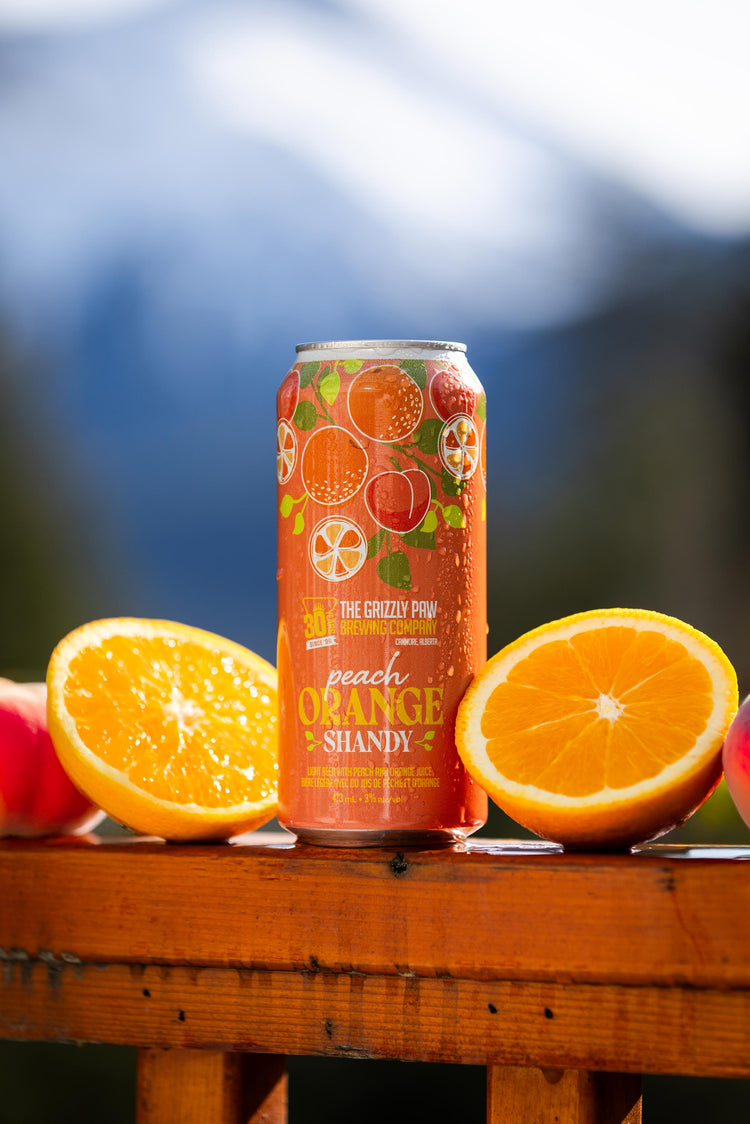 Orange Peach Shandy (4 x 473ml Cans)