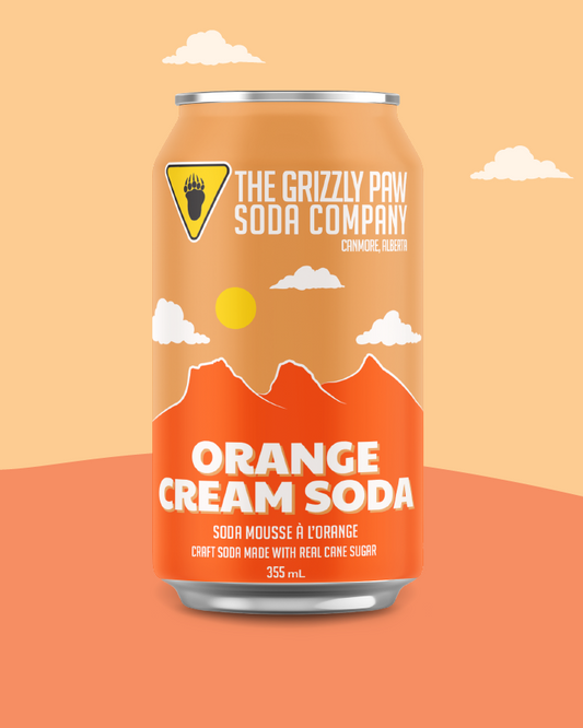 Orange Cream Soda (6 x 355ml Cans)