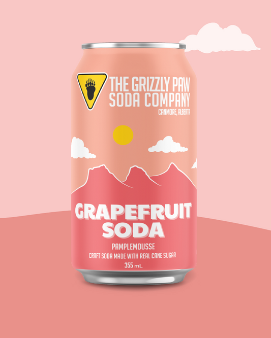 Grapefruit Soda (6 x 355ml Cans)